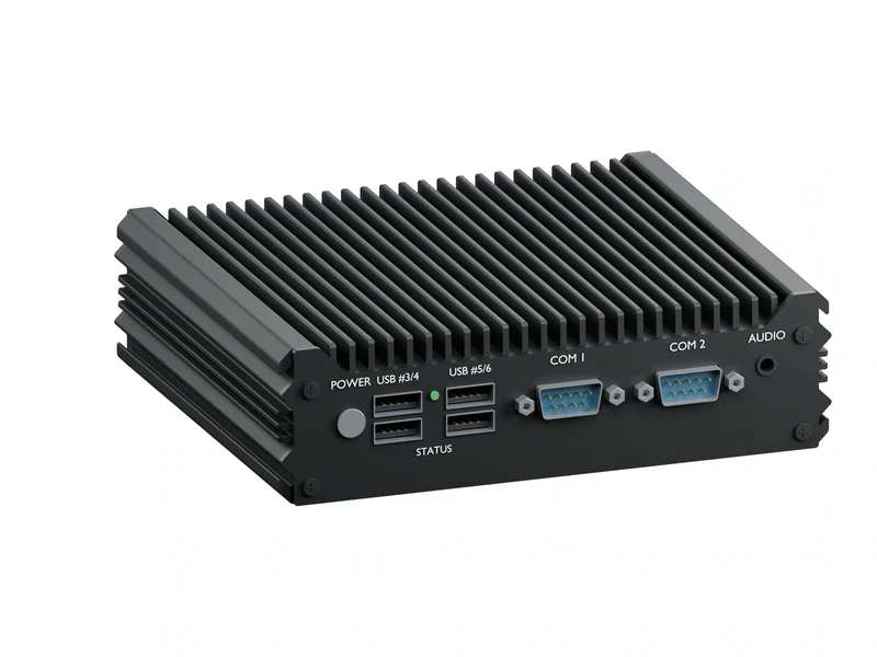 IMDRT120-2L2C Fanless Mini PC - Celeron J1900, 16GB, 256GB mSATA, Debian 12