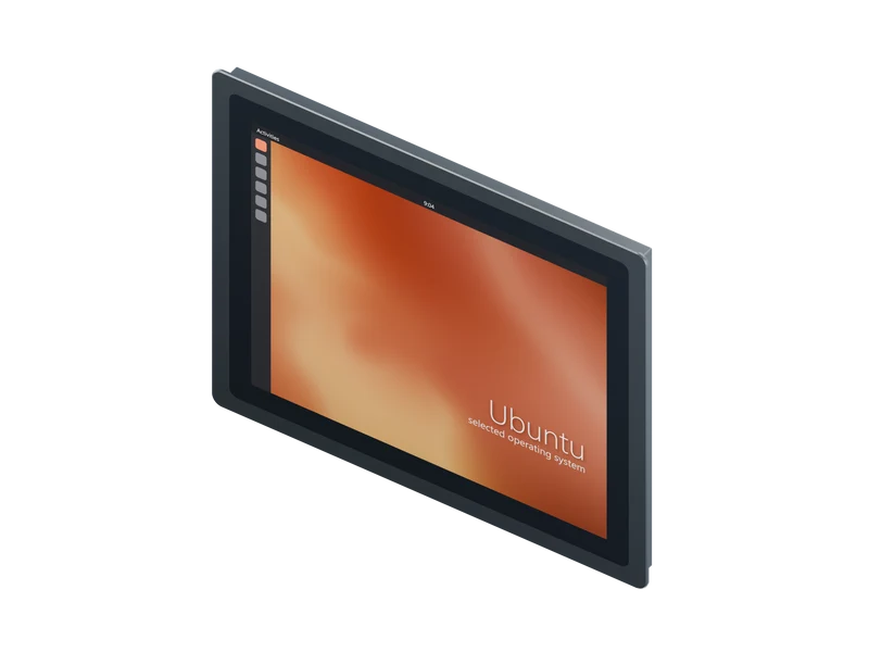 17-inch 2nd Gen i5-8265U Panel PC - 8GB RAM, 256GB SSD, Ubuntu
