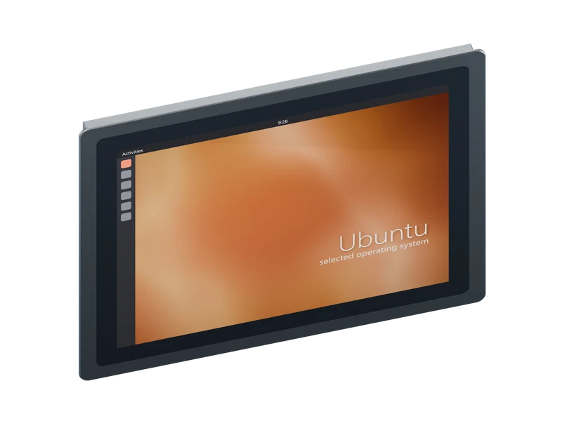 17-inch 2nd Gen Panel PC with 512GB SSD - i5-8265U, 4GB RAM, Ubuntu