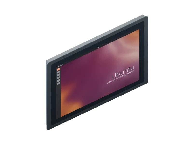 16GB 17-inch 2nd Gen Panel PC - i5-8265U, 256GB SSD, Ubuntu