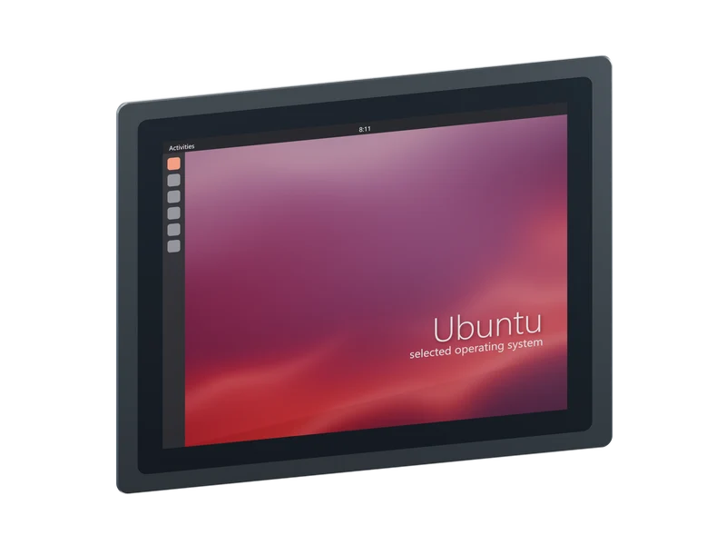 17-inch 2nd Gen Panel PC with 512GB SSD - i5-6200U, 4GB RAM, Ubuntu