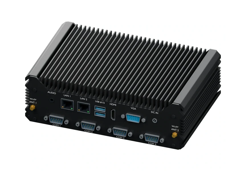 IMDRT122-2L6C10U Fanless Mini PC - Celeron J1900, 8GB, 512GB mSATA, Windows 10 IoT LTSC