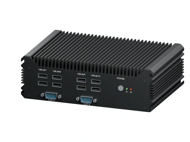 IMDRT122-2L6C10U Fanless Mini PC - Celeron J1900, 8GB, 256GB mSATA, Ubuntu Desktop