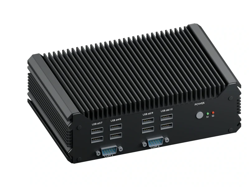 IMDRT122-2L6C10U Fanless Mini PC - Celeron J1900, 8GB, 512GB mSATA, No OS
