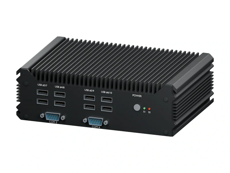 IMDRT122-2L6C10U Fanless Mini PC - Celeron J1900, 8GB, 256GB mSATA, No OS