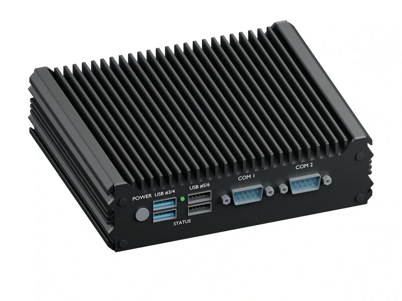 IMDRT120-4L Fanless Mini PC - Celeron J4125, 8GB, 256GB mSATA, No OS