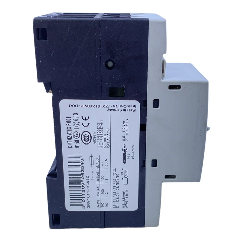 Siemens 3RV1011-1CA10 Motorschutzschalter 1,8...2,5 A