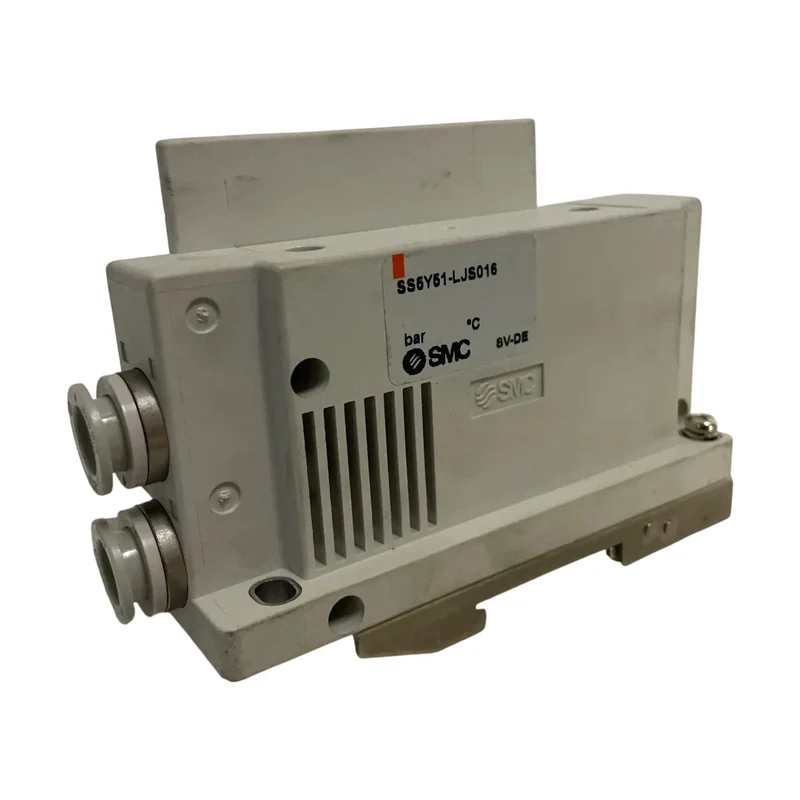 SMC SS5Y51-LJS016 Baustein Ventilbaustein Endstück SMC Pneumatik Ventilbaustein