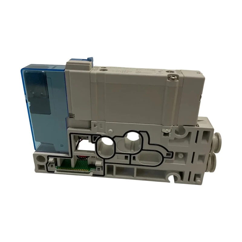 SMC SY5100-5UF1 5-Wege Magnetventil 24VDC 0,4W Industrie Einsatz Pneumatik