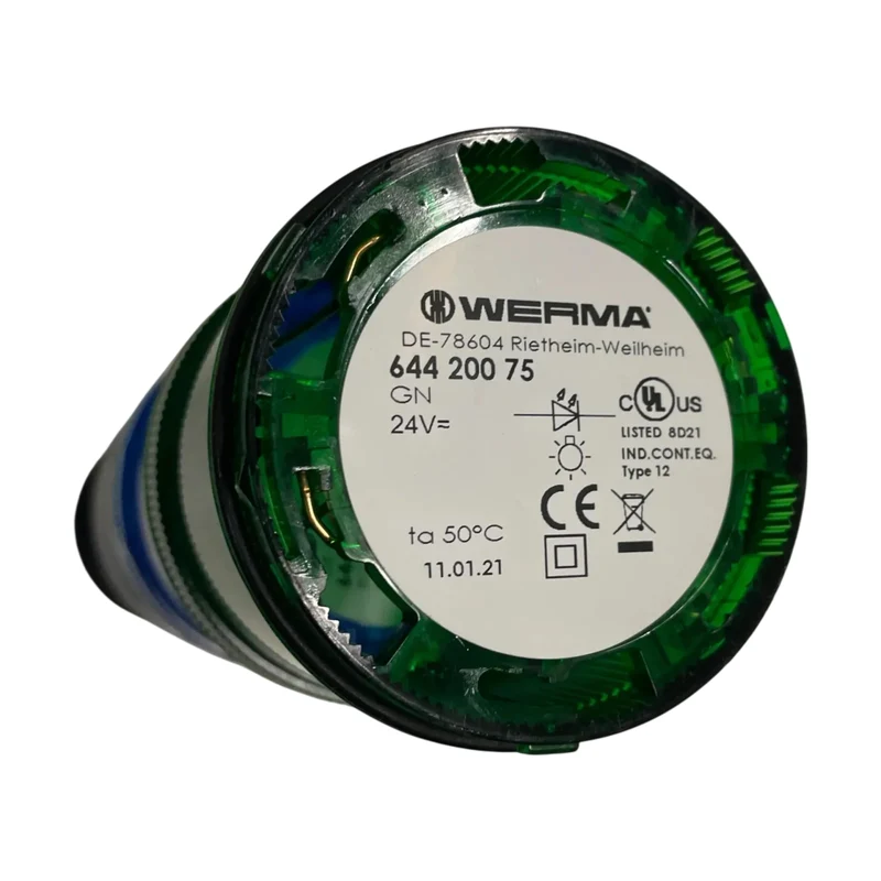 Werma Signalleuchte Grün Blau Weiß 64081000 IP65 Type 12 Industrie Einsatz