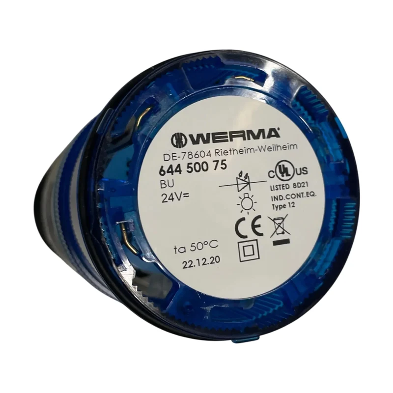 Werma Signalleuchte Grün Blau Weiß 64081000 IP65 Type 12 Industrie Einsatz