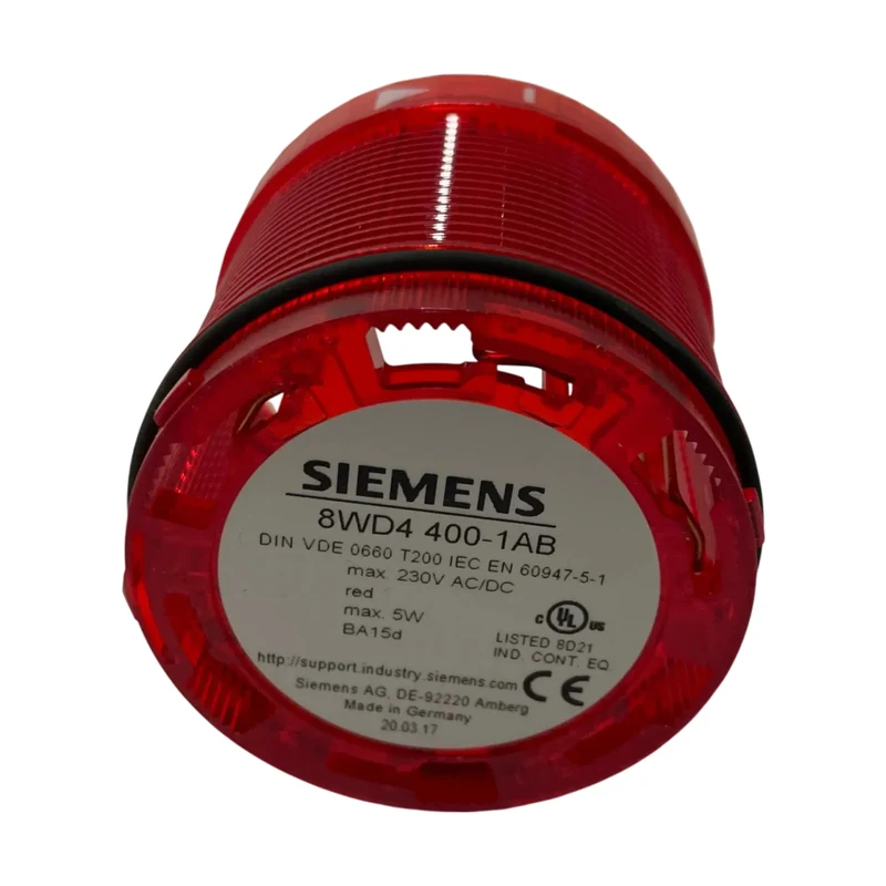 Siemens Dauerlichtelement Rot 8WD4400-1AB Signalleuchte Rot 12-240V