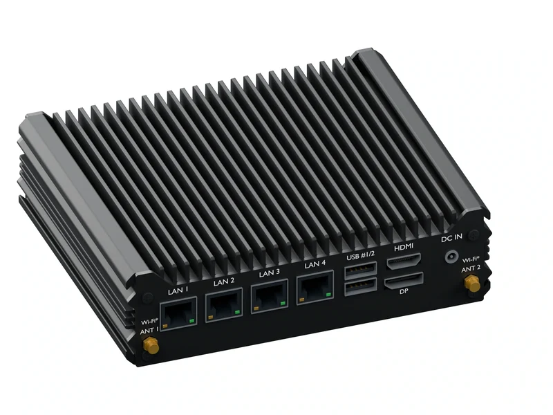 IMDRT120-4L Fanless Mini PC - Celeron J4125, 8GB, 128GB mSATA, Windows 10 IoT LTSC