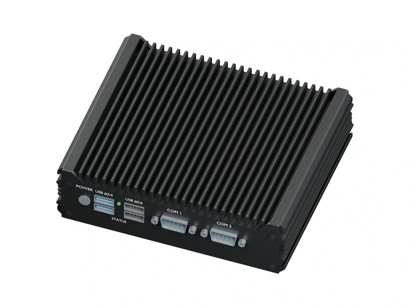 IMDRT120-4L Fanless Mini PC - Celeron J4125, 8GB, 128GB mSATA, No OS