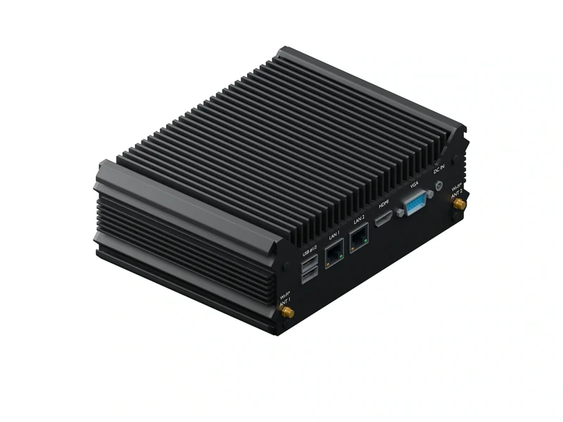 IMDRT121-2L2C Fanless Mini PC - Core i7-4500U, 4GB, 128GB mSATA, Ubuntu Desktop