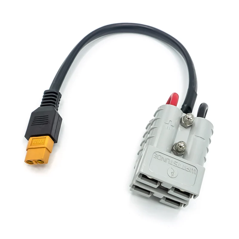 WATTSTUNDE® AK-XT60-A50.2-P Y-Parallel-Stecker XT60 female auf 2x Anderson A50