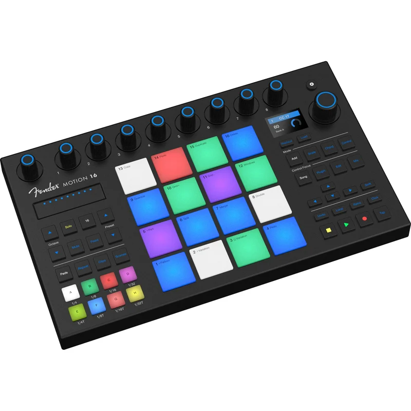 Fender Audio 2777100103 Motion 16 16-Pad Production Controller