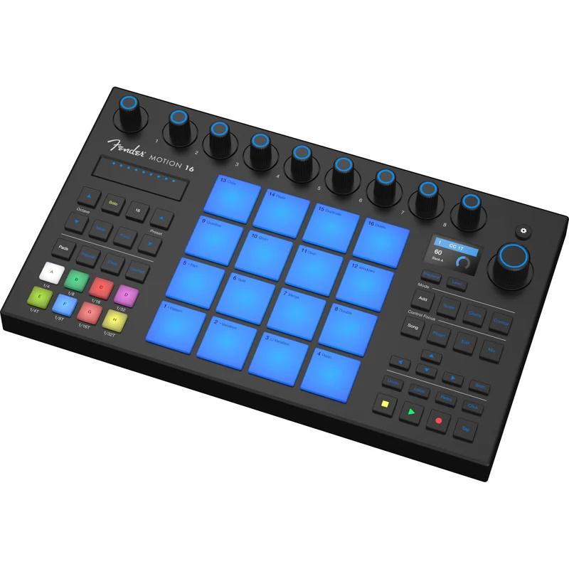 Fender Audio 2777100103 Motion 16 16-Pad Production Controller