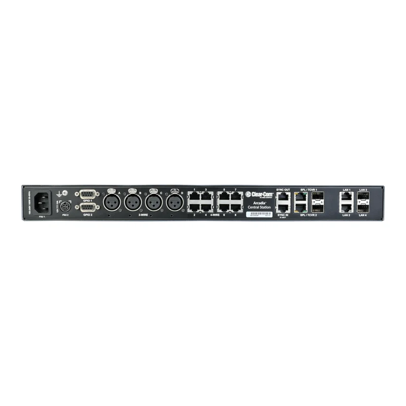 Clear-Com ARCADIA-X4-64P Arcadia Central Station 64-Port 1RU Intercom Core