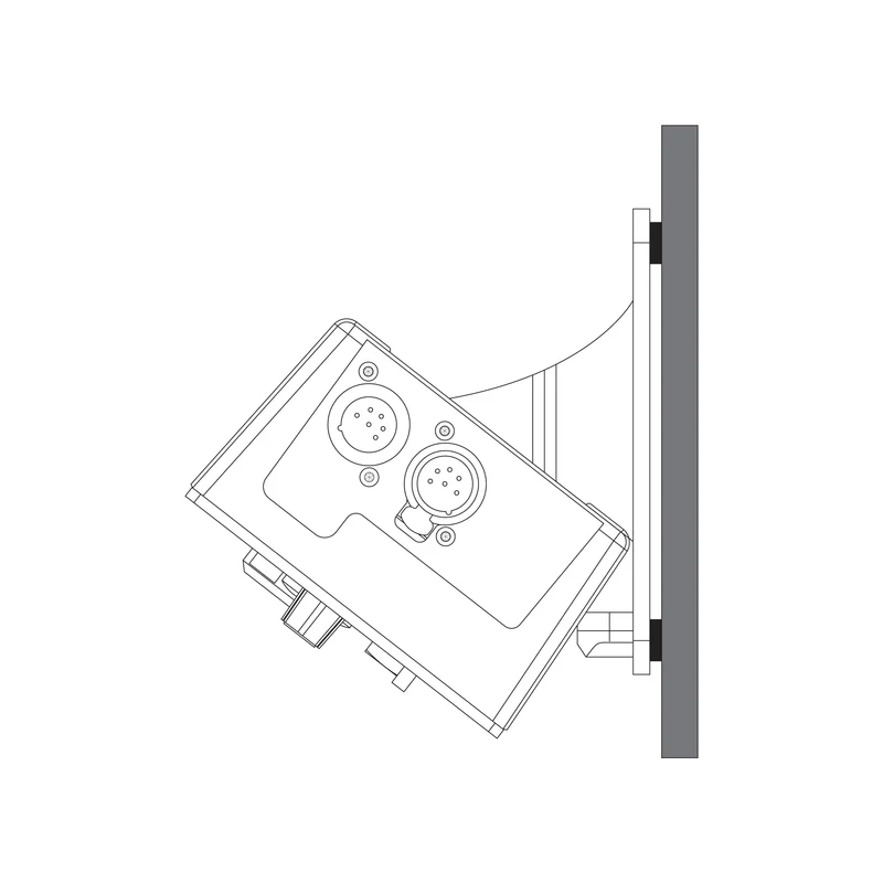 Clear-Com U-BOX-RJ45 Encore Surface Mount Enclosure for KB Stations