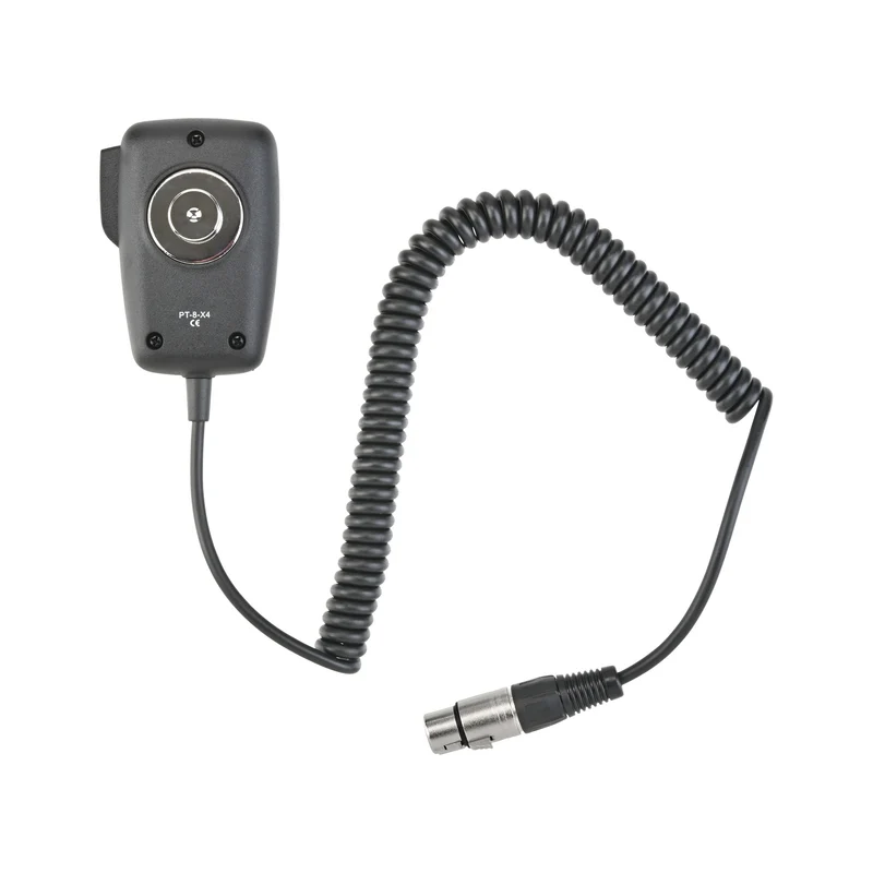 Clear-Com PT-8 Push-to-Talk Fist Microphone For Intercom | 4-pin XLR-F