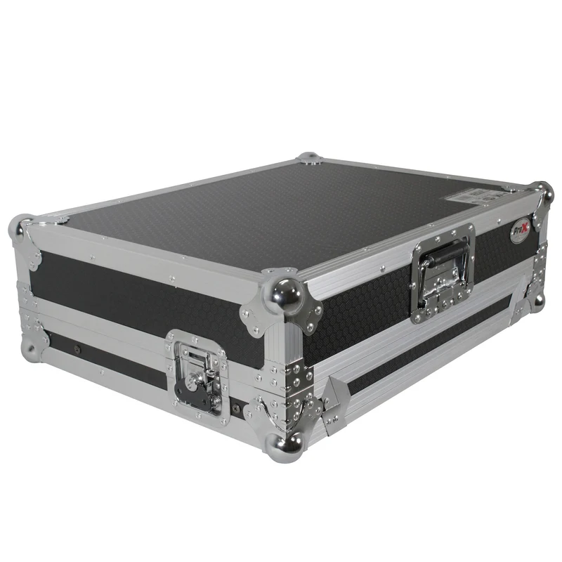ProX Universal DJ Controller Case Flight Road Case With Laptop Shelf | Medium