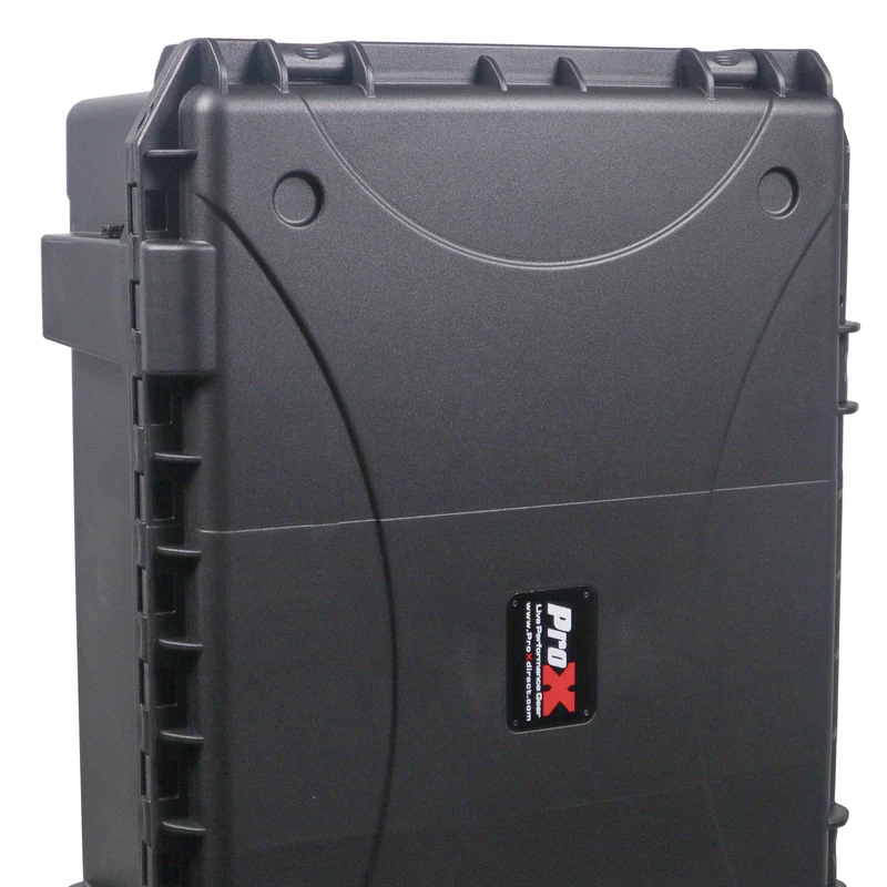 ProX UltronX Water Resistant Hard Case ABS Molded With Pluck Foam | Large