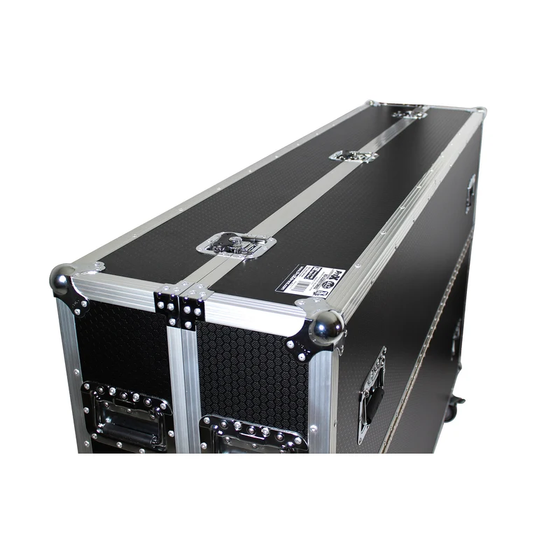 ProX Universal Dual Flat Panel Monitor Flight Case ATA Road Case | 70 in to 85 in