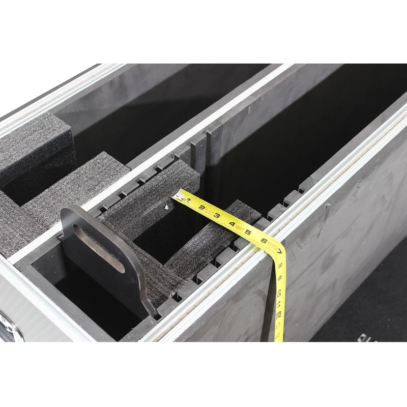 ProX Universal Dual Flat Panel Monitor Flight Case ATA Road Case | 55 in to 70 in