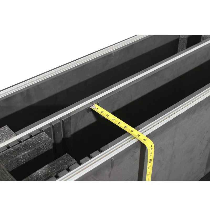 ProX Universal Dual Flat Panel Monitor Flight Case ATA Road Case | 55 in to 70 in