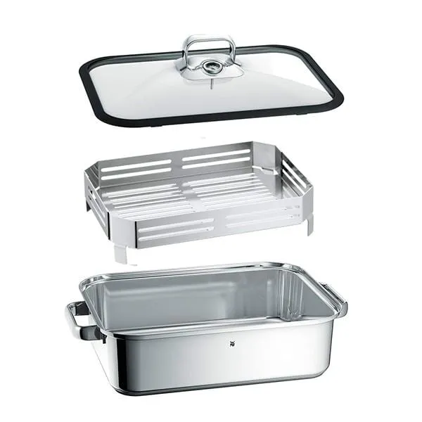 Fuente de cocción rectangular Vitalis WMF (vaporera y rustidera)