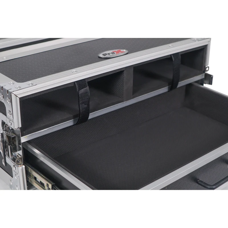 ProX XS-2WM2DR Wireless Mic ATA Flight Case With Utility Drawer