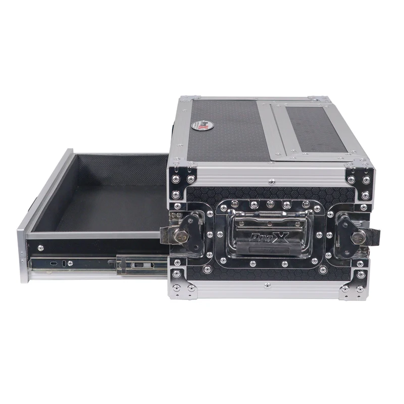 ProX XS-2WM2DR Wireless Mic ATA Flight Case With Utility Drawer