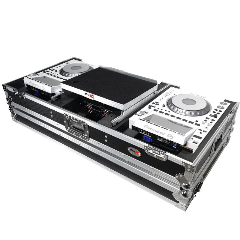ProX XS-CDM3000WLT DJ Coffin Flight Case For Pioneer DJM-900NXS2 and CDJ-3000