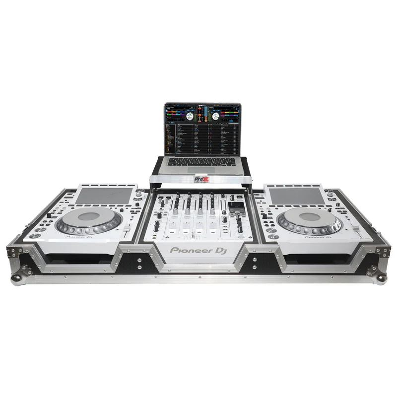 ProX XS-CDM3000WLT DJ Coffin Flight Case For Pioneer DJM-900NXS2 and CDJ-3000