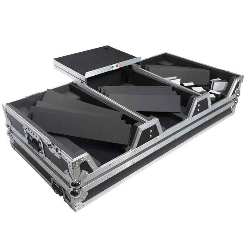 ProX XS-CDM3000WLT DJ Coffin Flight Case For Pioneer DJM-900NXS2 and CDJ-3000