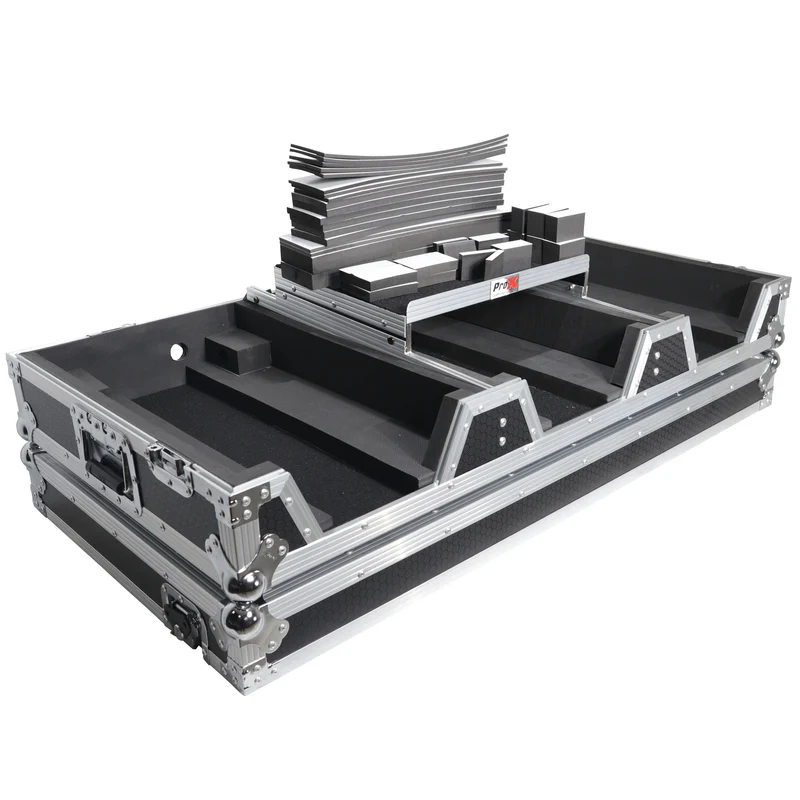 ProX XS-CDM3000WLT DJ Coffin Flight Case For Pioneer DJM-900NXS2 and CDJ-3000