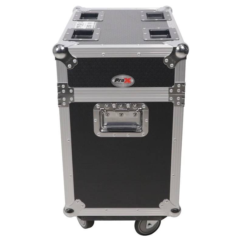 ProX XS-MH16X2W Moving Head Flight Case for 2 Units With Casters