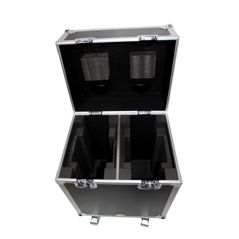 ProX XS-MH140X2W Moving Head Flight Case for 2 Units With Casters