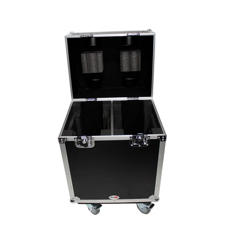 ProX XS-MH140X2W Moving Head Flight Case for 2 Units With Casters