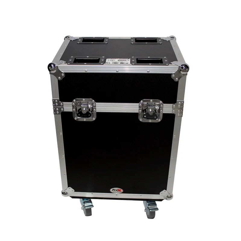 ProX XS-MH140X2W Moving Head Flight Case for 2 Units With Casters