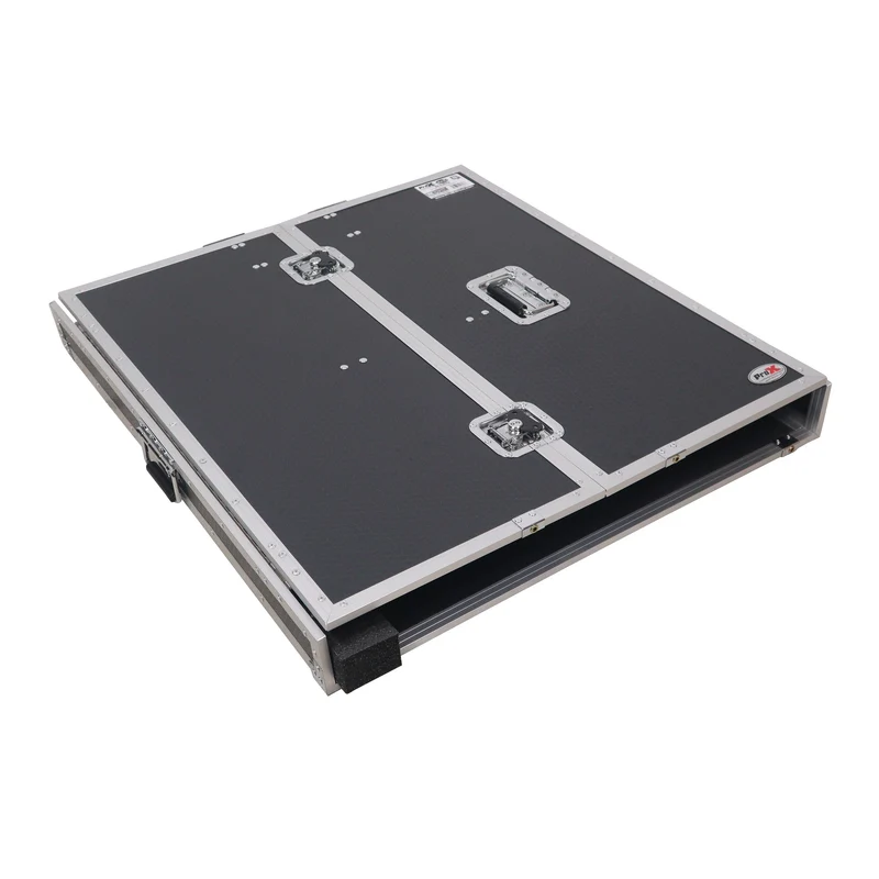 ProX XS-DJSTN Folding Flight Case Style DJ Workstation Table