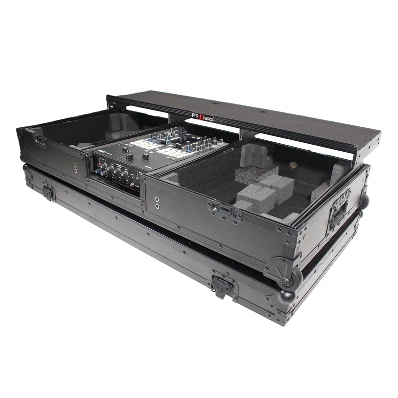 ProX XS-TMC1012WLTFBTLBL DJ Coffin Flight Case For Rane 72 Mixer