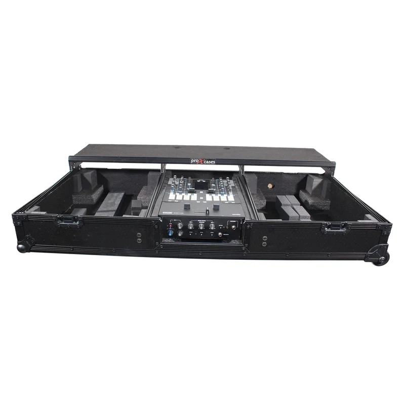 ProX XS-TMC1012WLTFBTLBL DJ Coffin Flight Case For Rane 72 Mixer