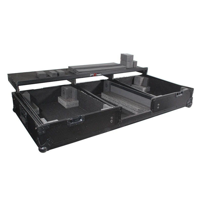 ProX XS-TMC1012WLTFBTLBL DJ Coffin Flight Case For Rane 72 Mixer