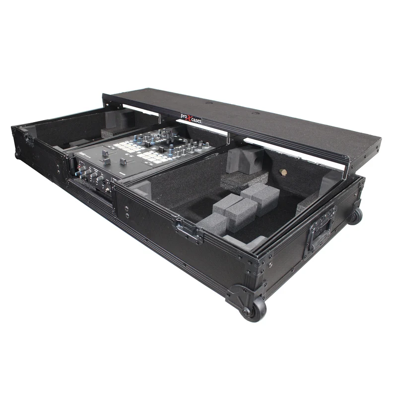 ProX XS-TMC1012WLTFBTLBL DJ Coffin Flight Case For Rane 72 Mixer