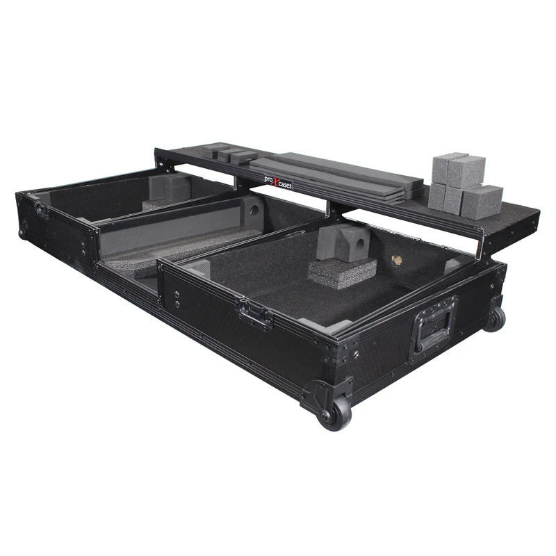 ProX XS-TMC1012WLTFBTLBL DJ Coffin Flight Case For Rane 72 Mixer