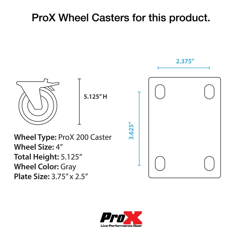 ProX XS-UTL10W ATA Utility Road Case With 4" Casters
