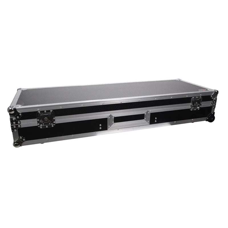 ProX XS-TMC1012WLTFSTND DJ Coffin Flight Case for Turntables and Mixer