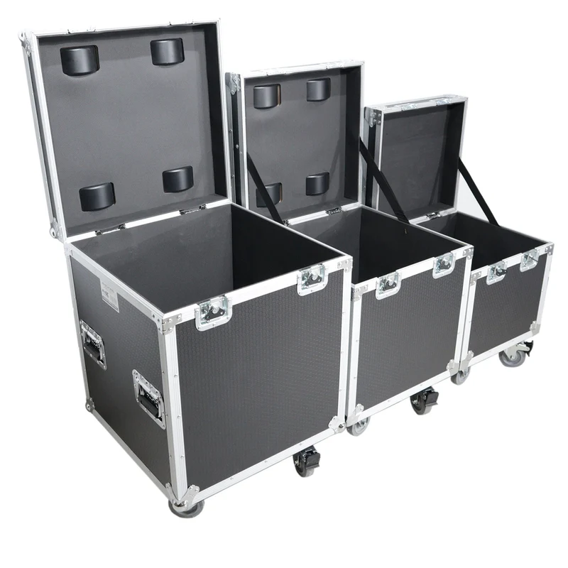 ProX XS-UTL49PKG3 Set of 3 Nested ATA Road Cases With Casters